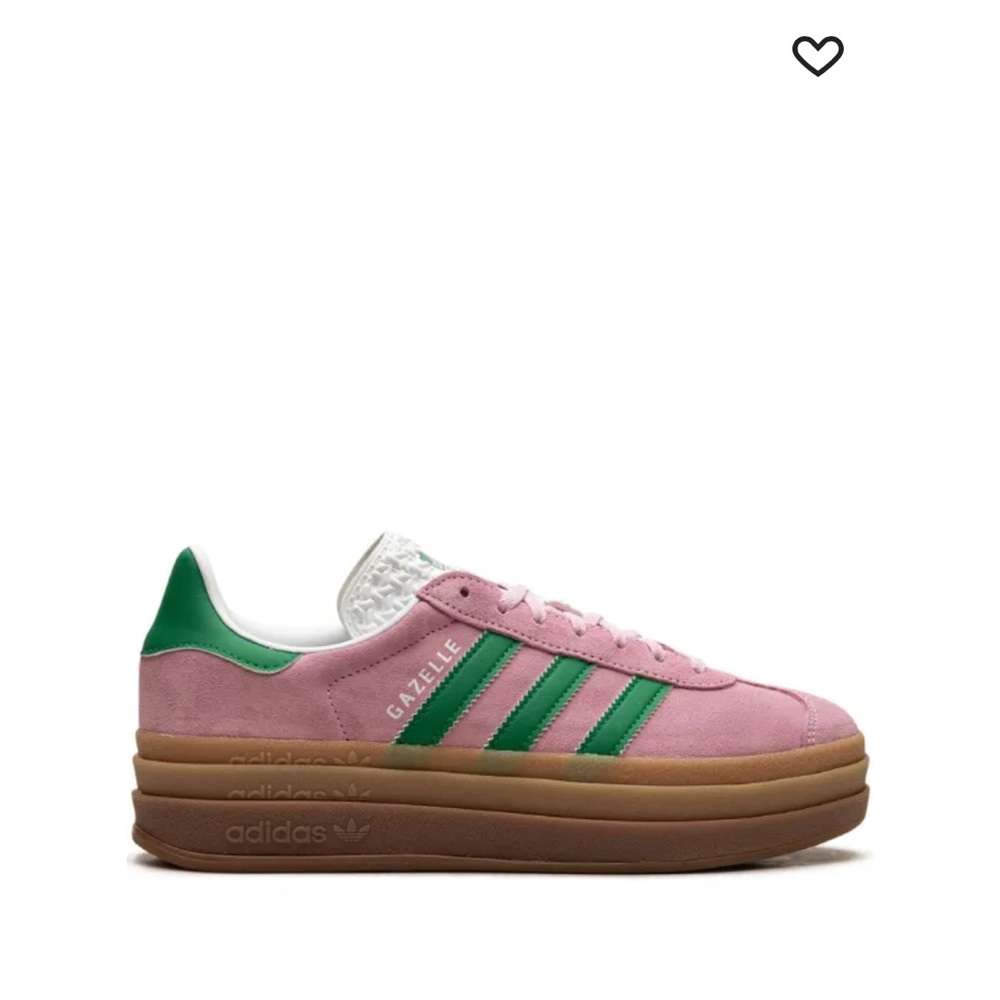 ADIDAS - Gazelle Bold suede sneakers